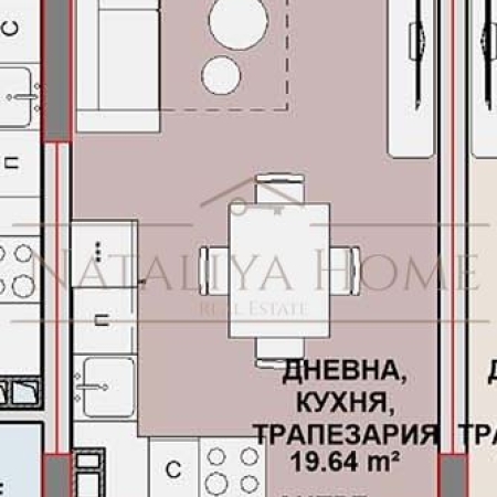 Едностаен апартамент в модерен жилищен комплекс в жк.Мадика, гр.Бургас - снимка 1