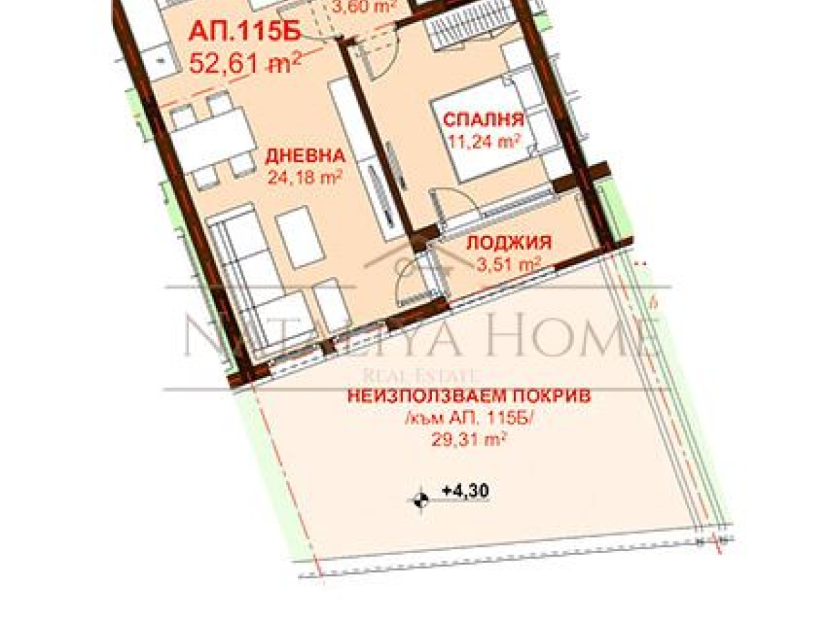 Двустаен апартамент в новопостроена модерна жилищна сграда в кв.Сарафово - снимка 5