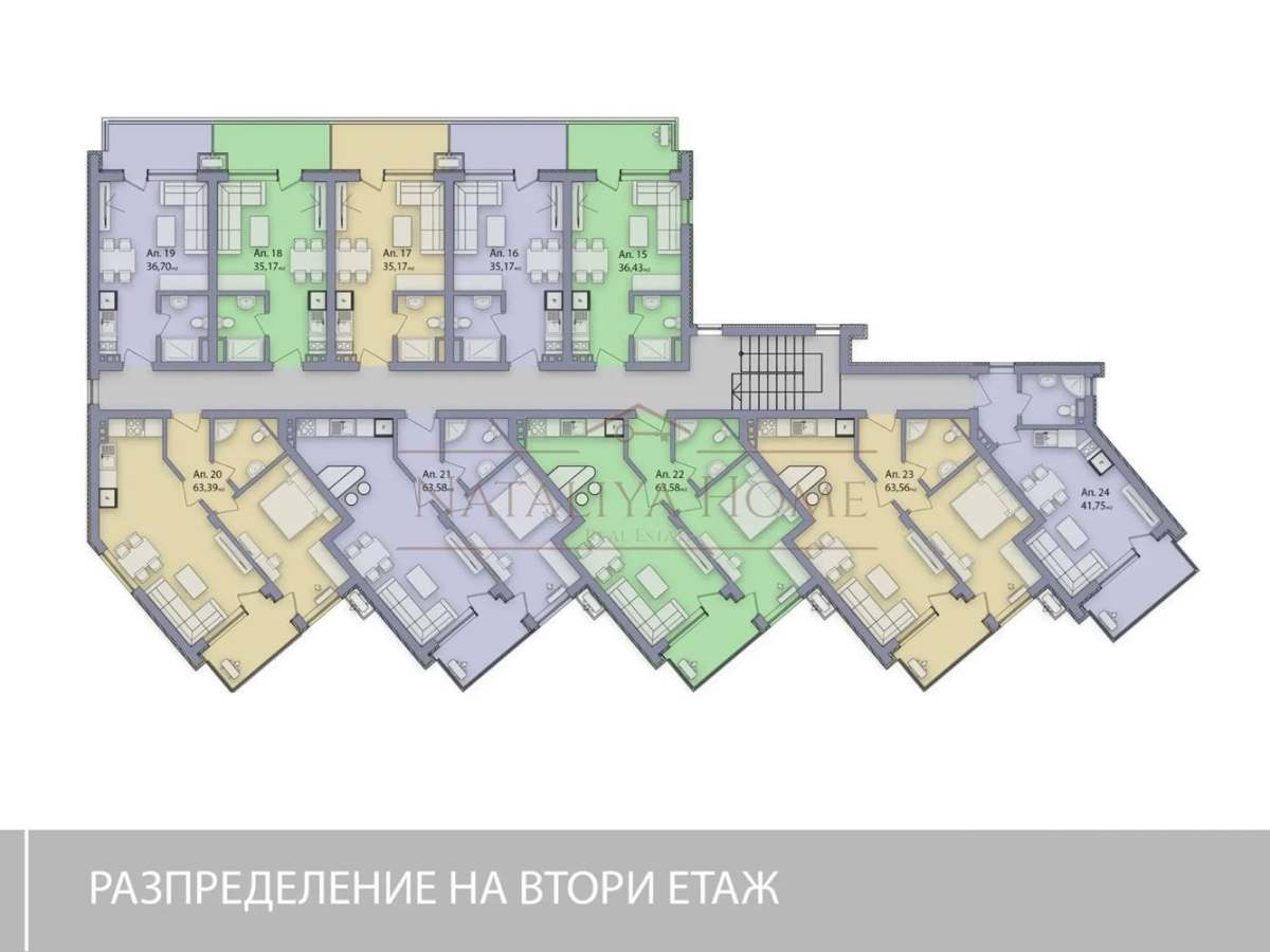 Двустаен апартамент в новострояща се сграда в гр. Созопол - снимка 2